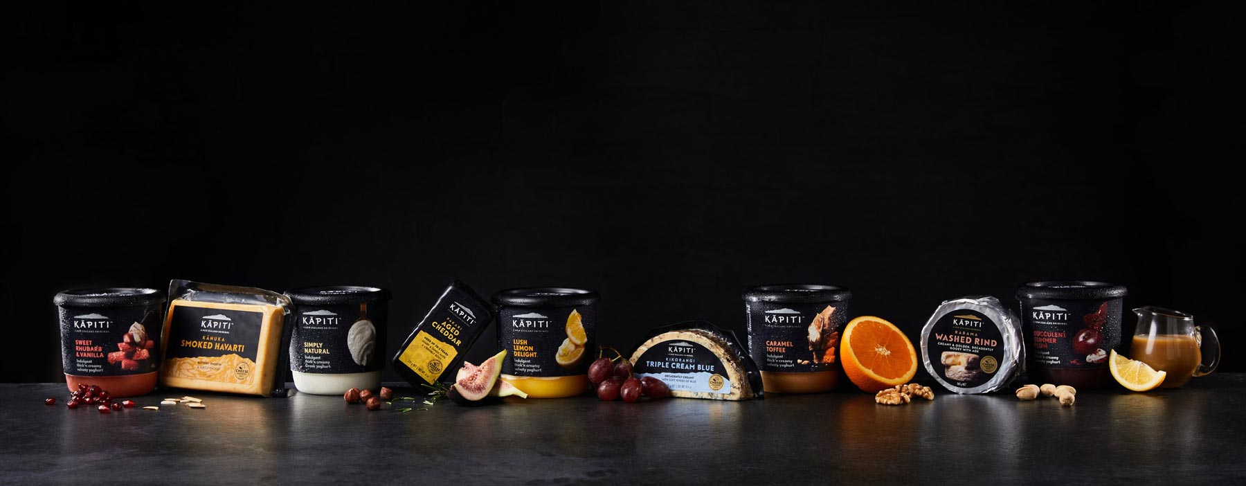 Kapiti Product Range photography