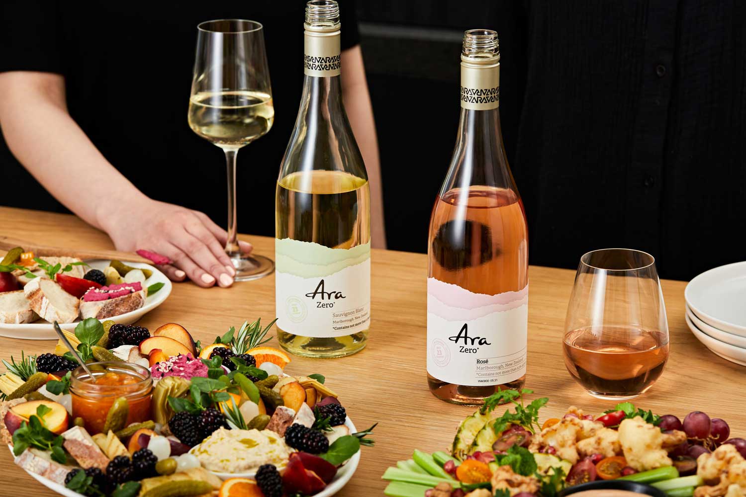 Ara Wines Zero Range photography